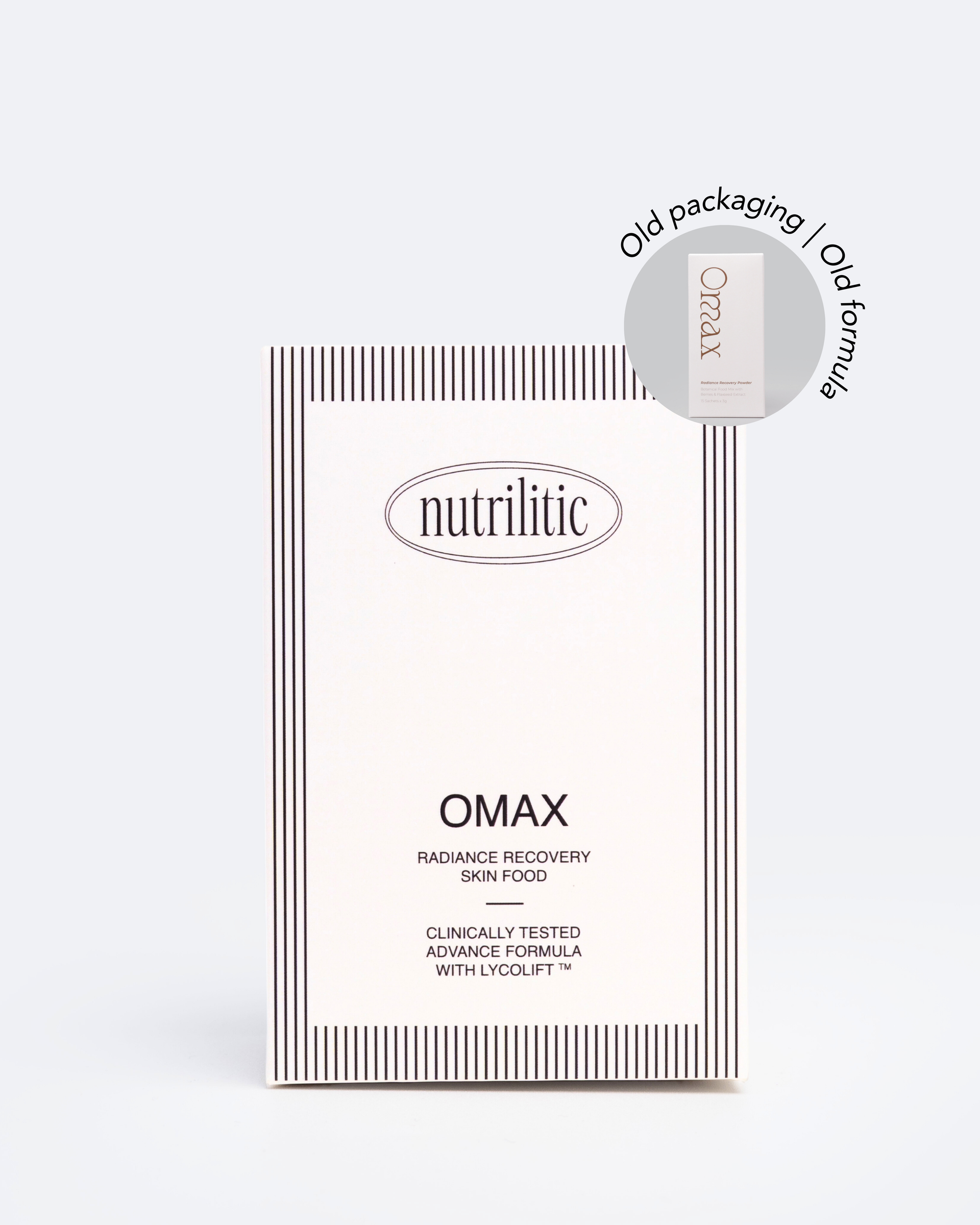 Omax Radiance Recovery Powder Advance Formula with LycoLift™ (Edible Skincare) 3g 15 sachets